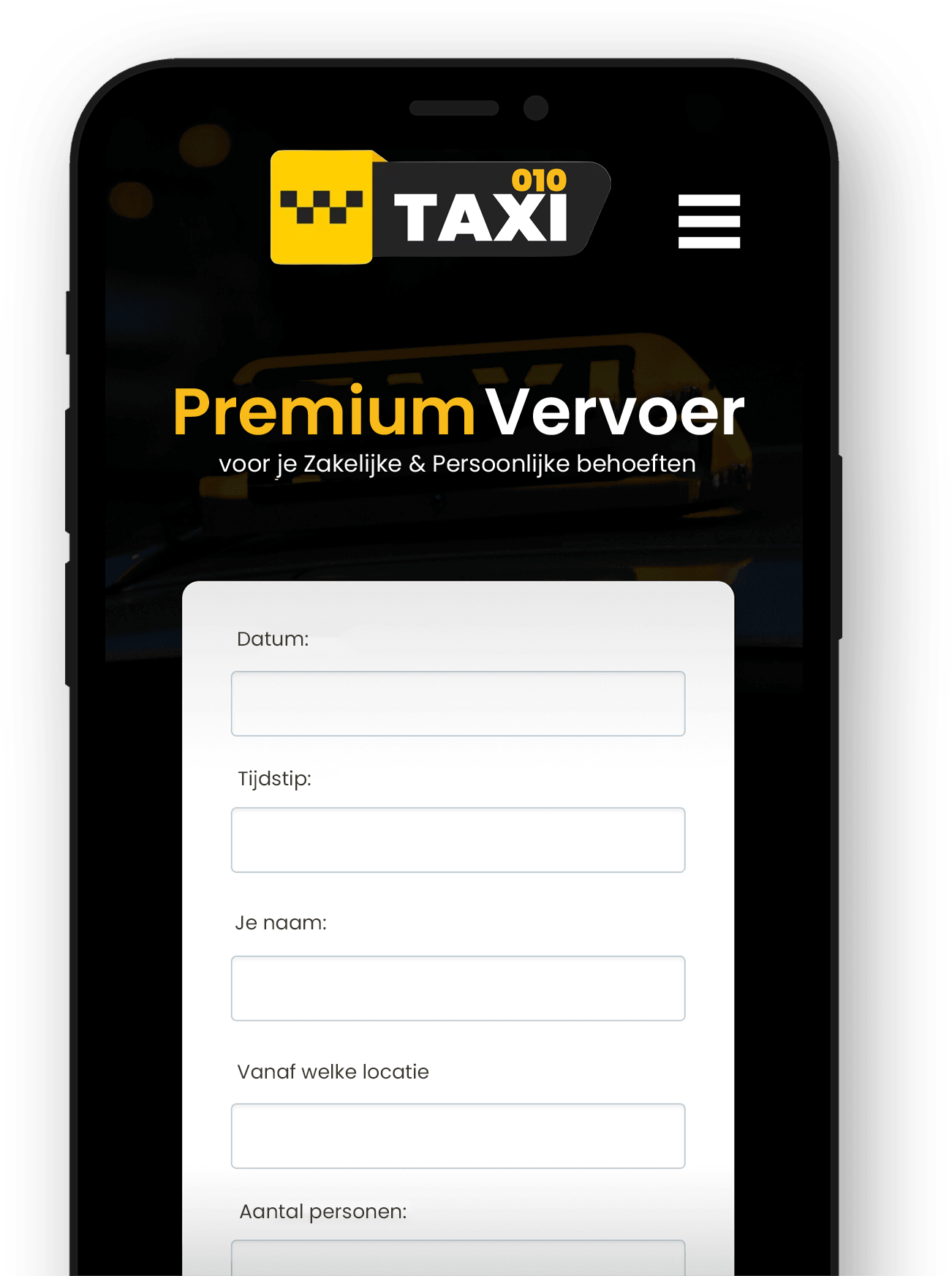 Taxi bestellen Rotterdam